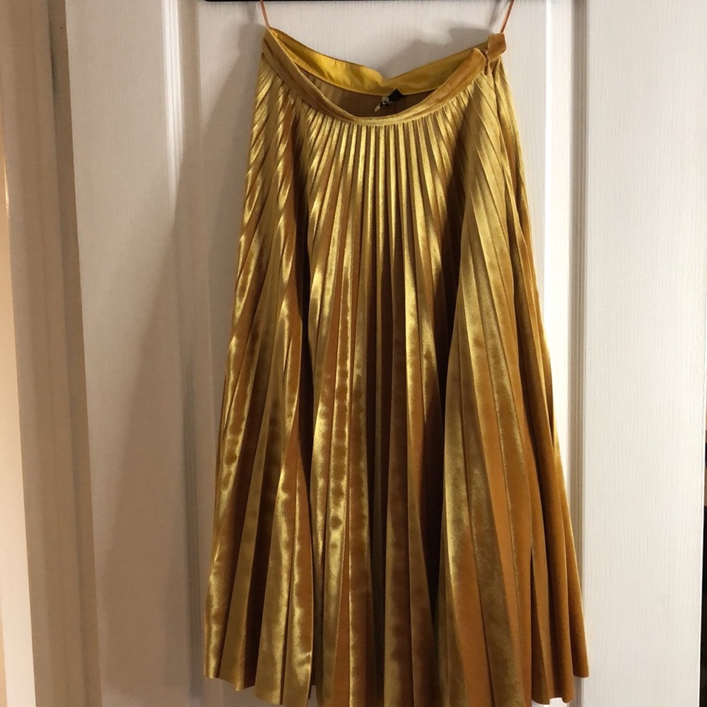Top shop velvet midi skirt - Picture 4 of 8
